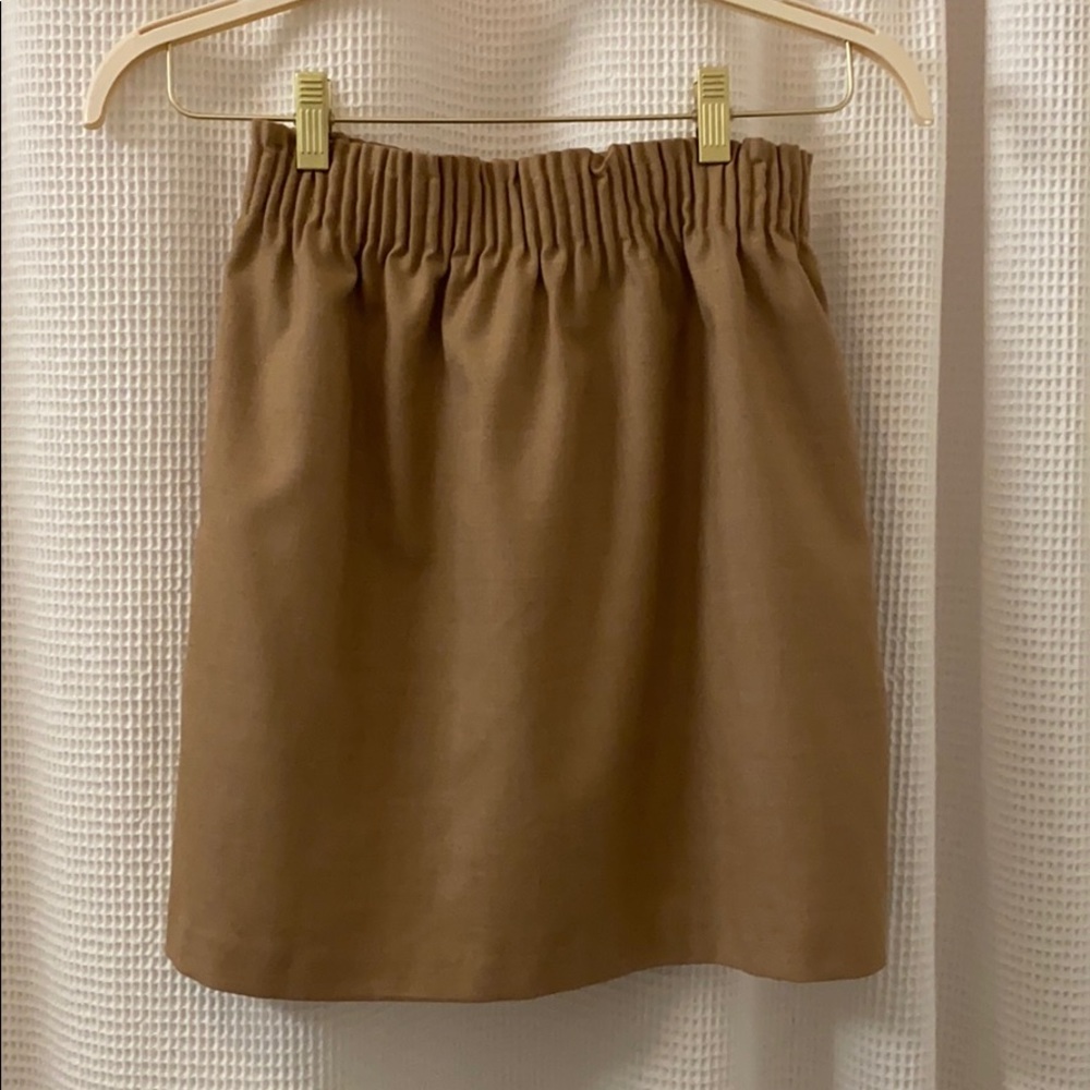J. Crew Wool Blend Pull On Skirt